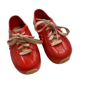 Mini Melissa‎ Love System Jelly Trainers 10 Red Sneaker Style